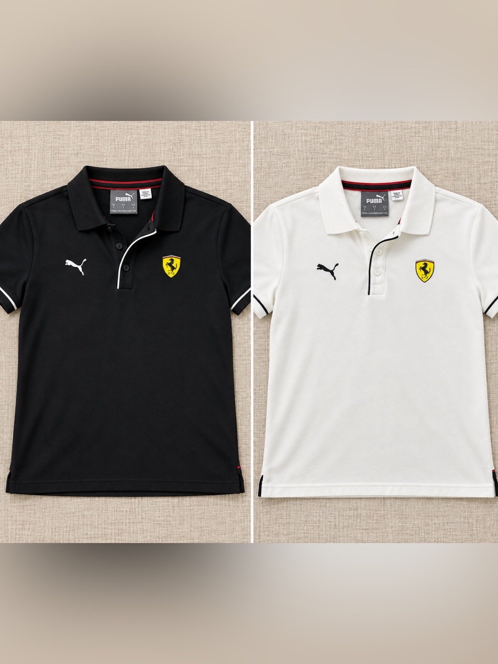 PUMA x Scuderia Ferrari Polo Shirt Bundle – Men’s Size Small